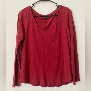Item 50 Banana Republic V Neck Long Sleeve Shirt (M)